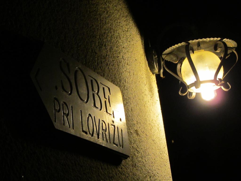 Rooms Pri Lovrizu Kobarid Εξωτερικό φωτογραφία